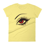 Women's Fashion Fit short sleeve t-shirt The Red Eyes