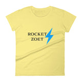 Women's short sleeve t-shirt Rocket Zoet Lightning