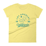 Women's short sleeve t-shirt L.A. Vintage Green