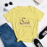 Women's short sleeve t-shirt The Sands