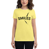 Women's short sleeve t-shirt Lightning Smiles