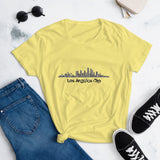 Women's short sleeve t-shirt Los Angeles City