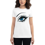 Women's Fashion Fit short sleeve t-shirt The Blue Eyes