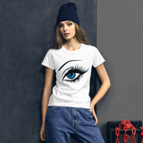 Women's Fashion Fit short sleeve t-shirt The Blue Eyes