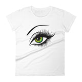 Women's Fashion Fit short sleeve t-shirt The Green Eyes