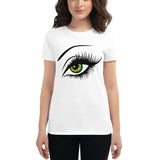 Women's Fashion Fit short sleeve t-shirt The Green Eyes