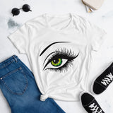 Women's Fashion Fit short sleeve t-shirt The Green Eyes