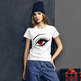 Women's Fashion Fit short sleeve t-shirt The Red Eyes