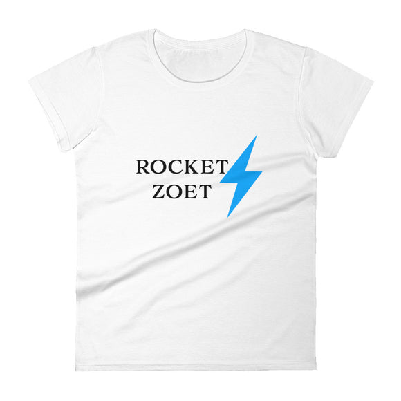 Women's short sleeve t-shirt Rocket Zoet Lightning