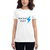 Women's short sleeve t-shirt Rocket Zoet Lightning