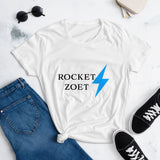 Women's short sleeve t-shirt Rocket Zoet Lightning