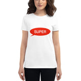 Women's short sleeve t-shirt Super Red