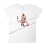 Women's short sleeve t-shirt Perfume