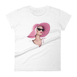 Women's short sleeve t-shirt Pink Starlet