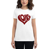 Women's short sleeve t-shirt LOVE