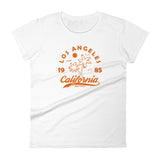 Women's short sleeve t-shirt Vintage Orange