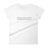 Women's short sleeve t-shirt Feminist