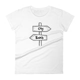 Women's short sleeve t-shirt City & Beach