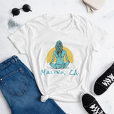 Women's short sleeve t-shirt Malibu, CA.