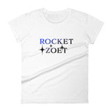 Women's short sleeve t-shirt Rocket Zoet Purple Fade