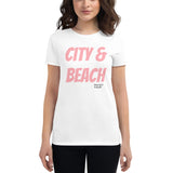 Women's short sleeve t-shirt City & Beach