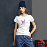 Women's short sleeve t-shirt RZ Faded Star