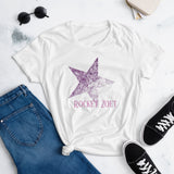 Women's short sleeve t-shirt RZ Faded Star