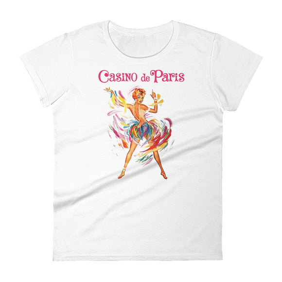 Women's short sleeve t-shirt Casino de Paris