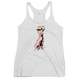 Women's Racerback Tank Sunglasses Girl