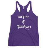 Women's Racerback Tank City And Beach RZ