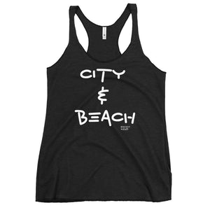 Women's Racerback Tank City And Beach RZ