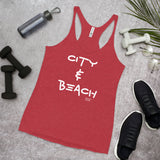 Women's Racerback Tank City And Beach RZ