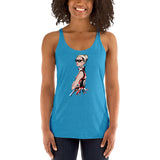 Women's Racerback Tank Sunglasses Girl