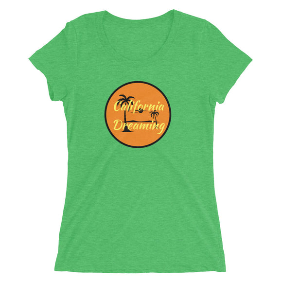 Ladies' short sleeve t-shirt California Dreaming