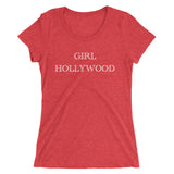 Ladies' short sleeve t-shirt Girl Hollywood