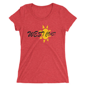 Ladies' short sleeve t-shirt West Coast