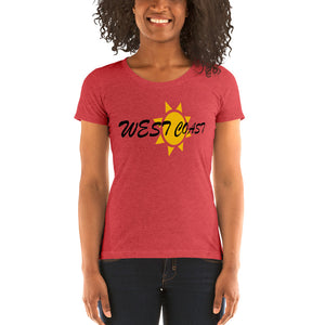 Ladies' short sleeve t-shirt West Coast